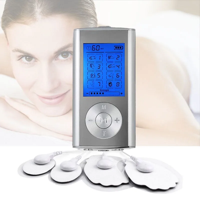 

Massager Muscle 8 Mode Electronic Pulse Massager For Body Massager Muscle Stimulator Pain Relief Machine Electro Therary