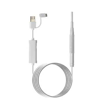 

AN103 3.9MM 3-in-1 Visual Earpick Ear Cleaning Tool In-ear Cleaner With LED Camera Endoscope Ear Spoon Health Care Tool