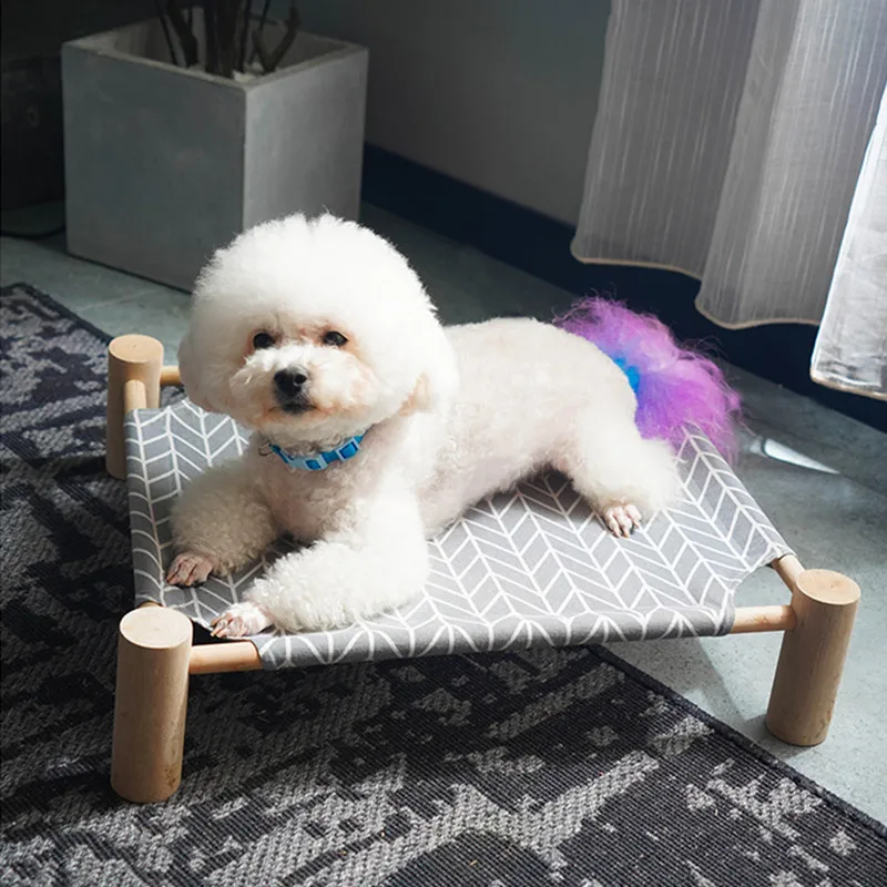 

Dog Kennel Cat Kennel Removable Washable Camping Bed Teddy Dog Bed Small Dogs Off the Ground Kennel Mat Hammock