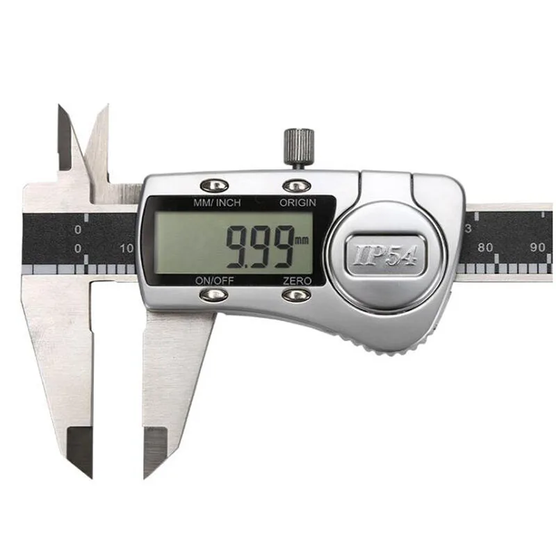 Цифровой суппорт 150/200 мм водонепроницаемый электронный цифровой штангенциркуль мужской и британский двойной системы Измерительный Инструмент МИКРОМЕТР