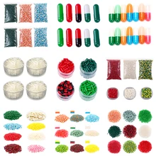 

1000Pc/Bag Size 0#/00#/1# Empty Hard Capsules Hollow Gelatin Capsule Empty Pill Capsule Personal Health Care Pill Case Splitter