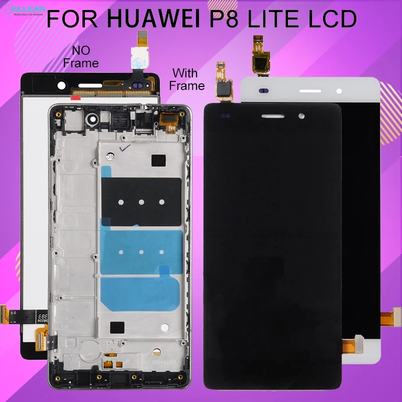1 шт. Catteny для Huawei P8 Lite дисплей ALE L21 LCD с сенсорным экраном Панель дигитайзер сборка