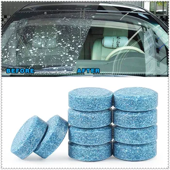 

10pcs Car Solid Cleaner Effervescent Tablets Spray for Volkswagen VW JETTA MK5 MK6 GOLF 5 6 7 GTI TIGUAN PASSAT B5 B6 B7 B8