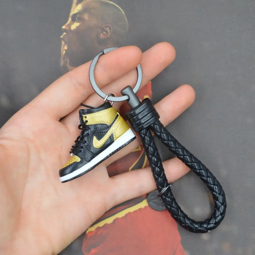 Air jordan 3d Кроссовки брелки Назад в будущее мини-кроссовки Модель брелок для подарка - Цвет: AJ1-67