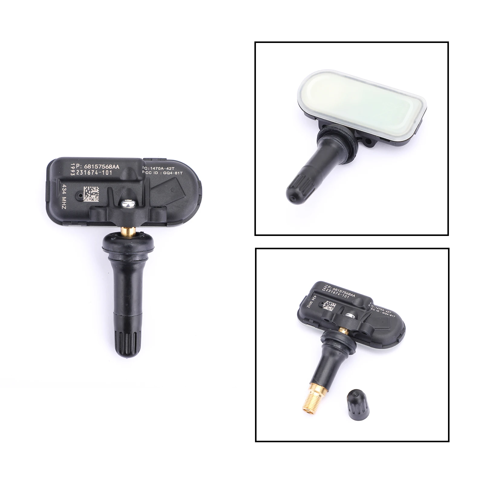 Artudatech 1 шт. датчик давления в шинах TPMS 68157568AA для 2014-2018 Jeep Dodge Ram автомобильные