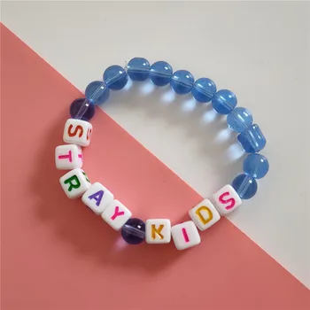 

Kpop Stray Kids Bracelets a string of beads Accessories kpop stray kids Bracelets Bang Chan Felix