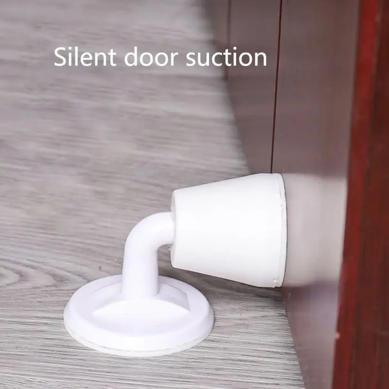 

Door suction device Suction Door Stops Invisible Anti-collision Punch Silicone Anti-collision Door Stop