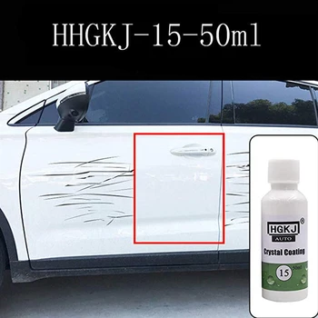 

20/50ml Surface Styling Liquid Car Paint Crystal Coating High Hardness Hydrophobic Smooth Anti Scratch 9H Vehicle Waterproof