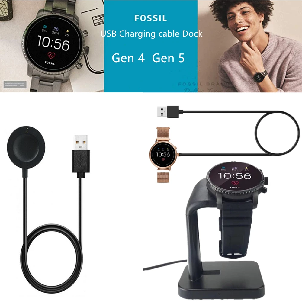 Fossil Gen 4 Charger Gen 5,replacement 