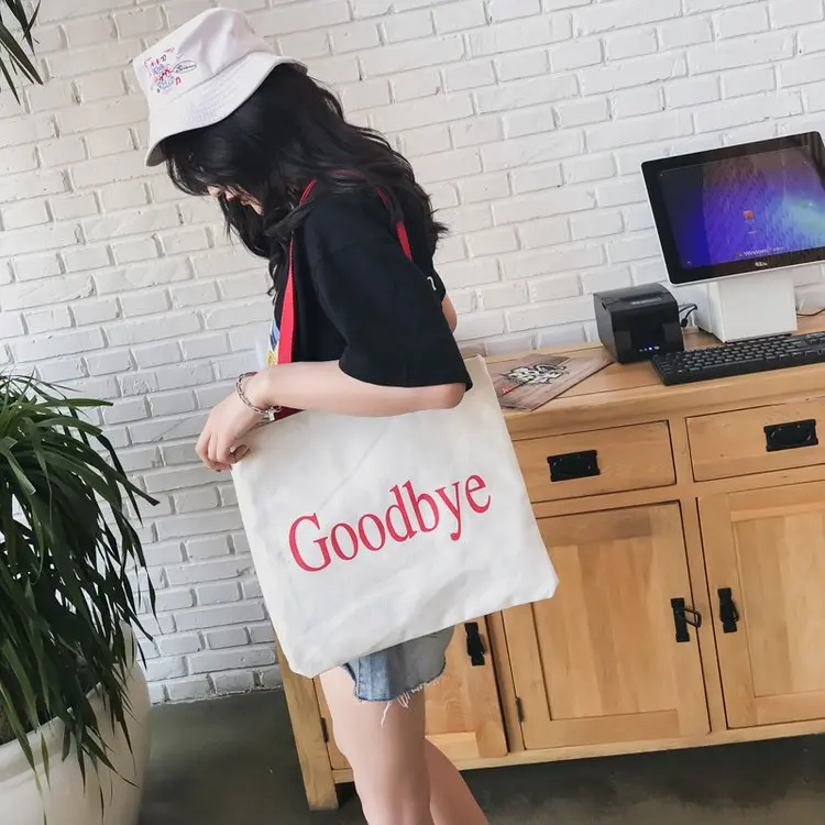 Японский Корейский Harajuku ulzzang Студенческая Холщовая Сумка на плечо ins простая