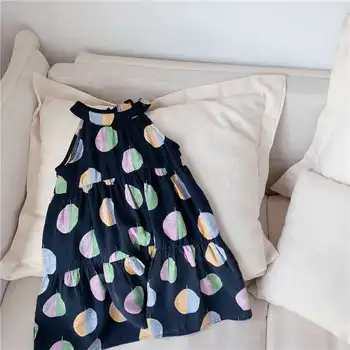 

2020 children's clothing summer new products girls Korean summer sleeveless dress long dress