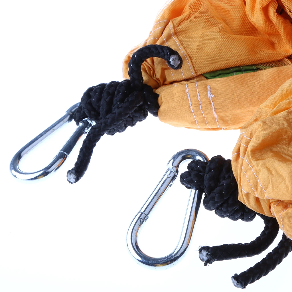 Portable Parachute Camping Hammock with Mosquito Net for Backyard Backpacking
