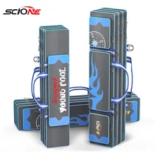 Высокая емкость 80-120 см Рыболовная Сумка Многоцелевой нейлоновый материал водонепроницаемый рыболовный стержень сумка снасти XA145G