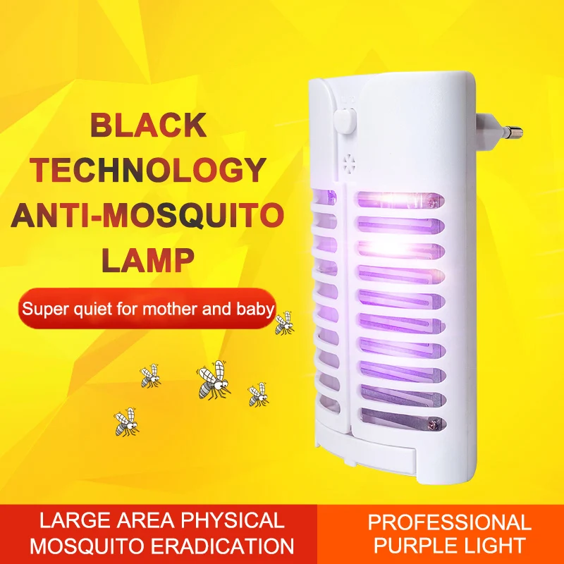 

Hiyork Mosquito killer lamp Photocatalyst electric shock Insect Killer Trap Home LED Electric Mosquito Killer Lamp Night Lamp