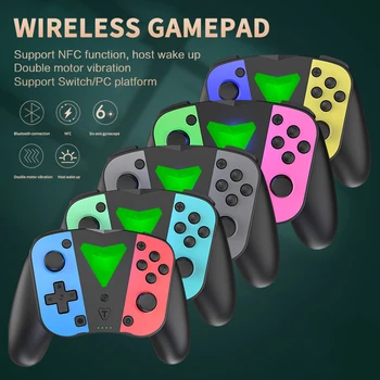 

Bluetooth Wireless Gamepads For Switch NS Pro Full Function Controller With NFC Axis Vibration For Switch Lite Joysticks Gamer