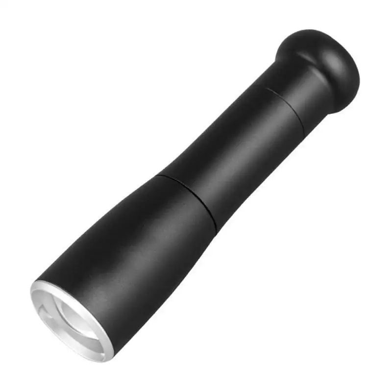 12.5cm mini Charging 1 шт. светодиодный фонарик в виде бейсбольной биты супер яркий жезл Электрический фонарь водонепроницаемые лампы аварийный и самозащитный фонарик подарок - Испускаемый цвет: 12.5cm mini Charging