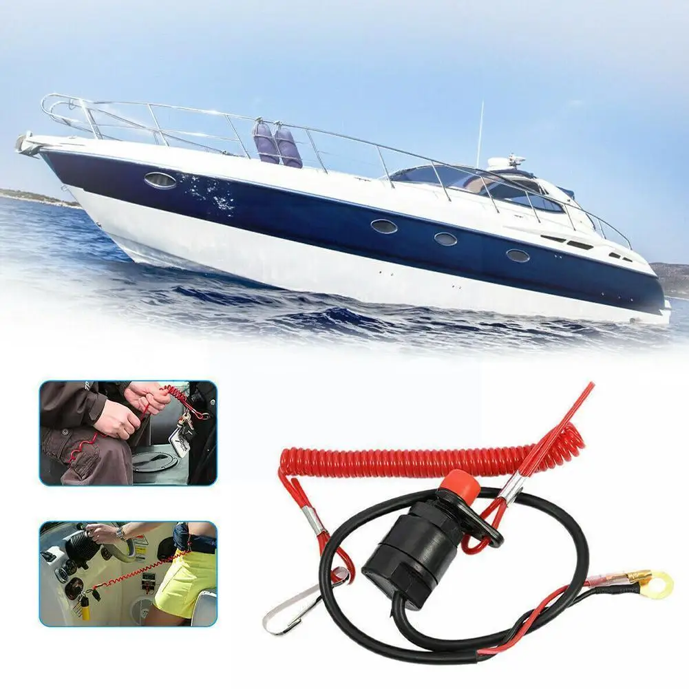Подвесной мотор Kill Stop Switch для ATV/Honda /Tohatsu лодочный I5H6 | Автомобили и мотоциклы