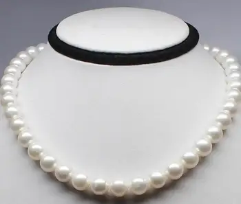 

Fashion jewelry Free Shipping Wholesale HUGE PERFECT ROUND 18"12-13MM SOUTH SEA GENUINE WHITE PEARL NECKLACE 14KGP