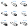 GX20 Aviation Connector Socket Plug GX 20 Docking Female Male 2 3 4 5 6 7 8 9 10 12 Pin Circular Aerial ► Photo 3/3