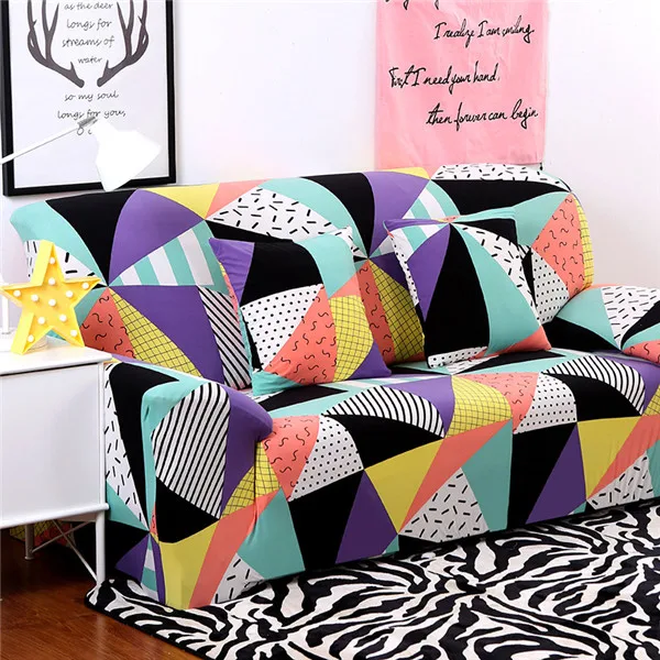 Универсальные чехлы для диванов для гостиной, Эластичный чехол для дивана, чехол для одного/двух/трех/четырехместного шезлонга - Цвет: Color 10