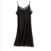 Chemise de nuit sexy pour femme, chemise de nuit sexy pour femme, chemise de nuit Mulberry, glisse à fond, lingerie pour femme, été, haute qualité, 100% naturel 5