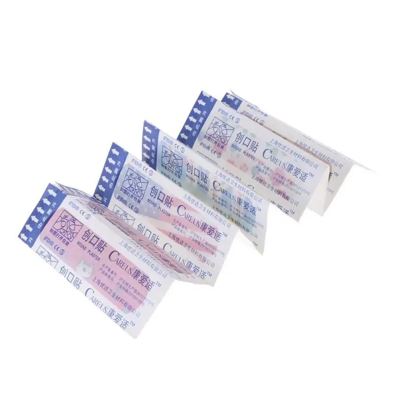 100 шт woudplast полоса помощи стерильные наклейки водонепроницаемые одноразовые медицинского класса гемостатические наклейки первой помощи