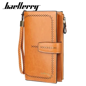 

Brand Women Wallet Long Clutch Ladies Purse Designer Women Hasp Coin Purses Money Bag Credit Card Holder WWS325