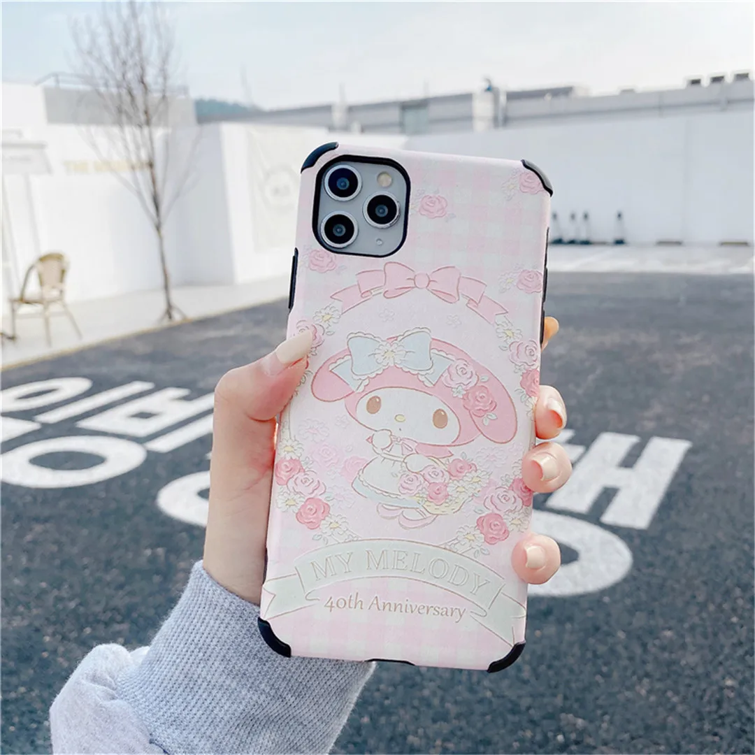 Милый чехол для телефона My Melody Gemini TwinStars iphone 7 8 Plus 11 12 mini pro X Xs Max Xr с принцессой