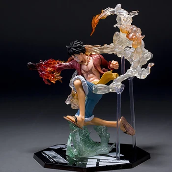 

One Piece Monkey D Luffy Battle Ver. Boxed Action Figure Cute Toy Toys Dolls Cartoon Collectible Model Anime