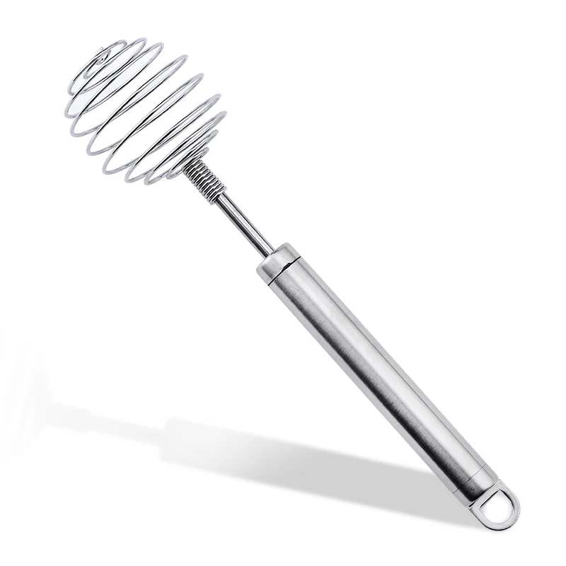 Egg Beater Нержавеющая сталь взбиватель для яиц пружинная катушка Сепаратор для яиц ручной миксер блендер кухонные аксессуары инструмент для яиц инструмент для кухни - Цвет: Egg Beater