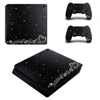 

Kingdom Heart 3 Full Cover Faceplates PS4 Slim Skin Sticker Decal Vinyl for Playstation 4 Console & Controller PS4 Slim Skin