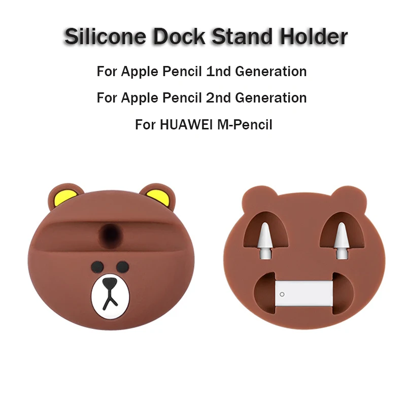 Силиконовая основа для карандашей Apple карандаш 1st 2 я сенсорная ручка HUAWEI M Pencil
