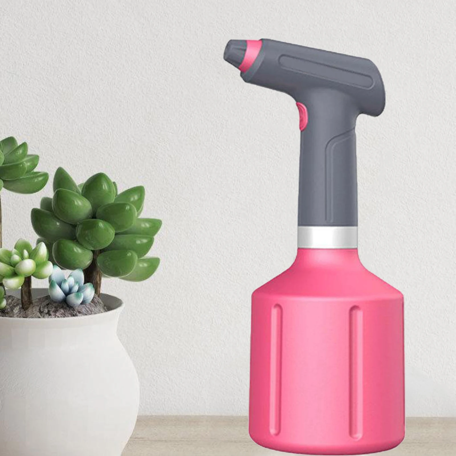 Electric Plant Mister Spray Bottle, Electric Watering Can with Adjustable Spout,