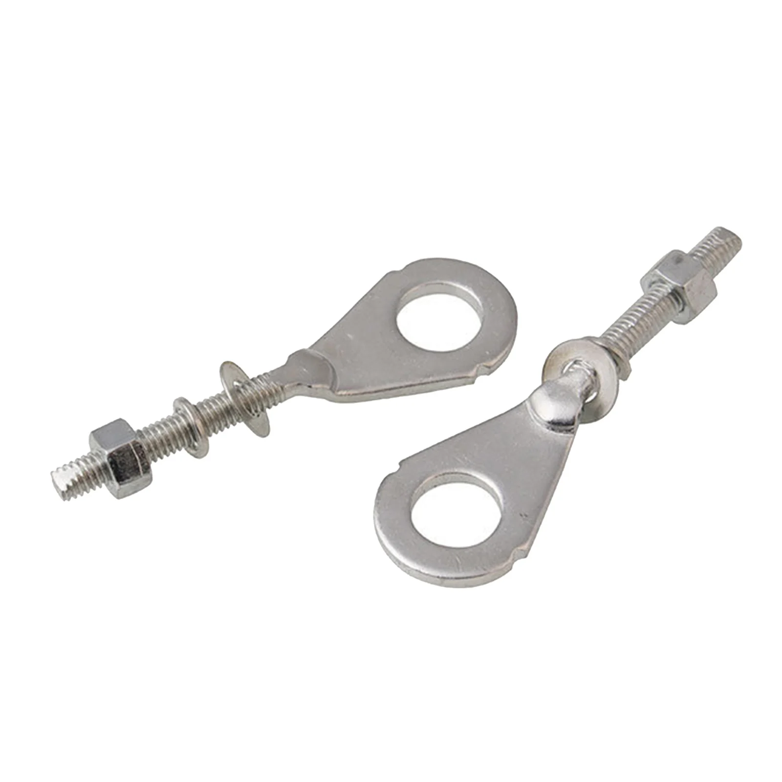 Pack 2 Rear Axle Chain Adjuster Pullers Set For Honda C70 CA102 CA200 C105T CM91 S65 CT90 CT200 Rear Chain Adjuster Tensioners