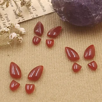 

200sets Natural MOP White Shell Agate Carved Butterfly Cabochons Decorate Inlay for DIY Women Chain Necklace Earrings Handcrafts