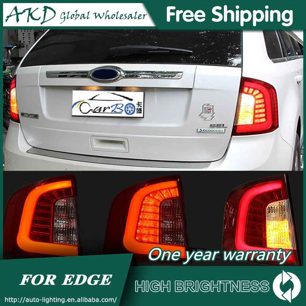 

Tail Lamp For Car Ford Edge 2012-2014 Edge Tail Lights Led Fog Lights DRL Daytime Running Lights Tuning Car Accessories