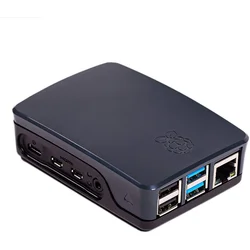 Boîtier officiel en plastique pour Raspberry Pi 4, boîtier ABS blanc, rouge, noir, modèle B 