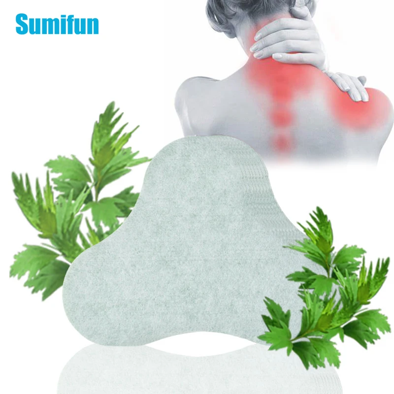 12pcs Sumifun Wormwood Herbal Neck Patch Joint Cervical Spondylosis Pain Relief Sticker Rheumatoid Arthritis Plaster D3272