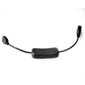 

USB 2.0 Male to Female Extension Extender Cable USB ON OFF Switch 2A 28cm Copper Plastic Cables for LED lamps Usb Fan New