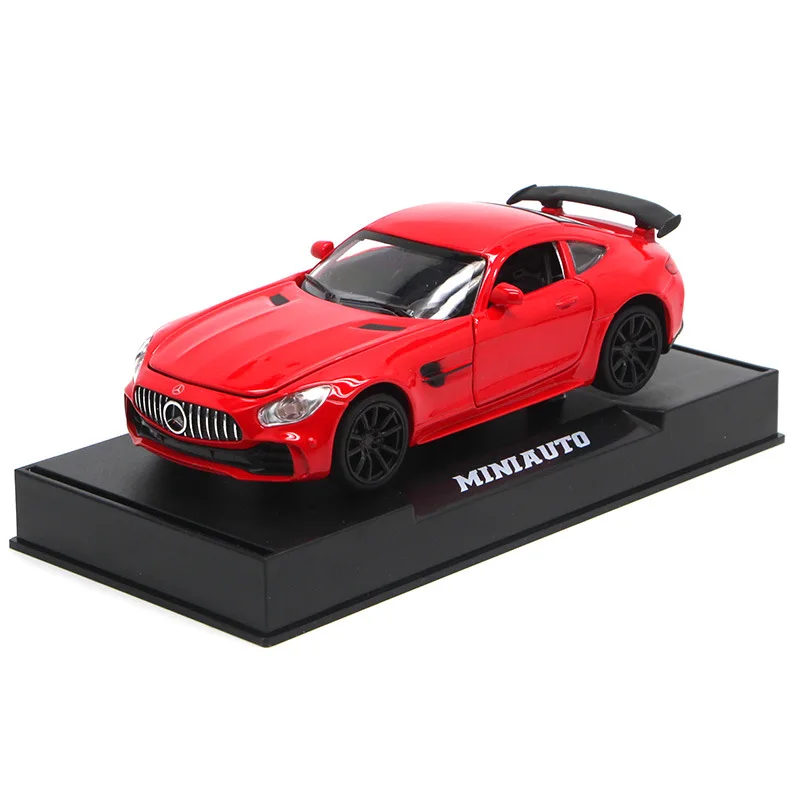 Модель спортивного автомобиля из сплава Mercedes Benzs GT, игрушечная машинка hotwheels, игрушки для детей, детские игрушки