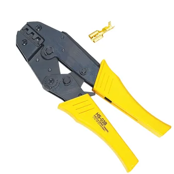 

Clamp Tools Cap Cable Terminals Kit 230mm HS-03B Mini Carbon Steel Multifunctional Electrical Crimping Pliers