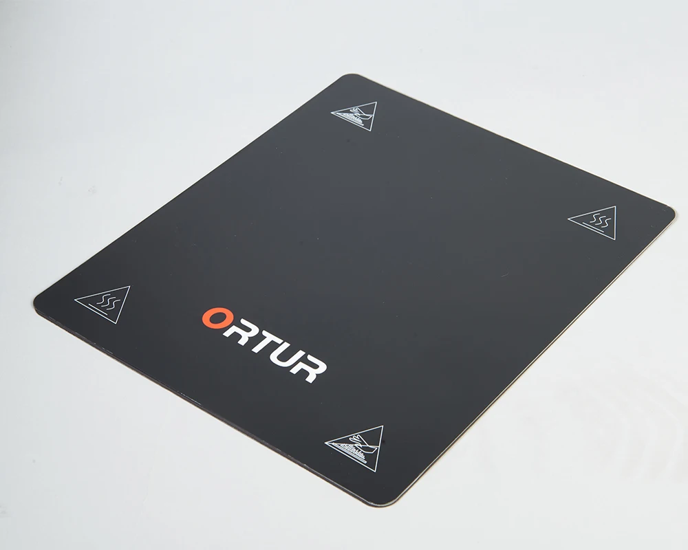 Removível + Placa de Superfície de Construção de Aço Peças de Cama Aquecida para Ortur4 Ortur Pcs Pet ou Almofada Magnética Carbono v1 v2 Impressora 3d 5 - 10 5 High Quality Computador e Escritório
