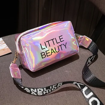

Women Laser Crossbody Bag Messenger mini Shoulder Bag 2020 Jelly Laser Bag Unisex Wholesale Gel Small Satchel Square Sling Bag