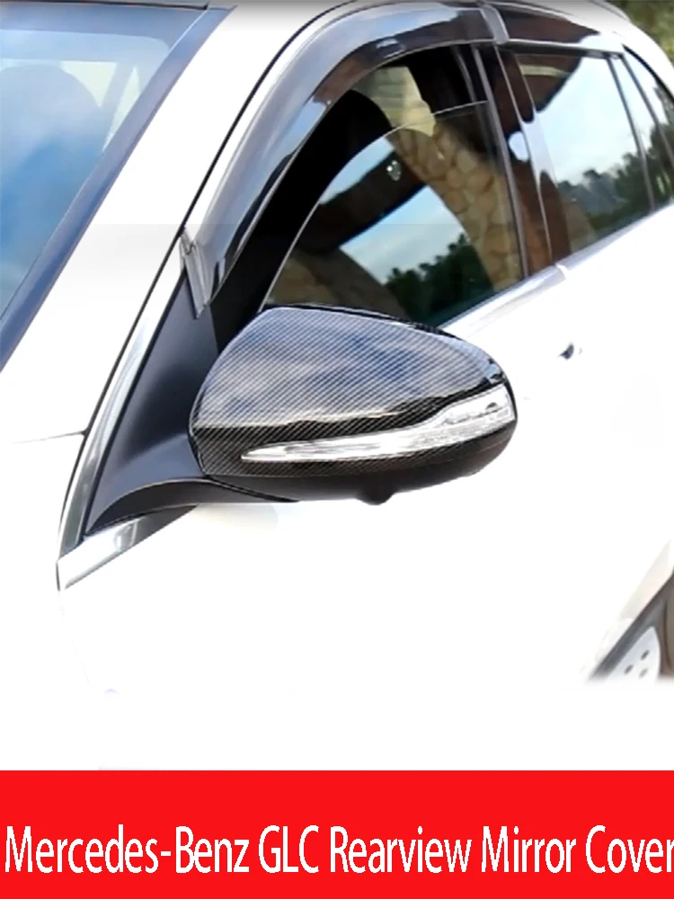 

for Mercedes-benz rear view mirror housing C200L new e-class E300L/C260L/GLC260L carbon fiber grain reversing mirror housing