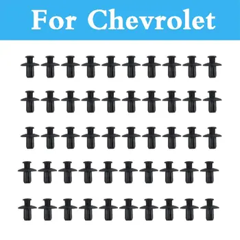 

8mm Car Rivet Fasteners Bumper Mudguard Expansion Clips For Chevrolet SS Suburban Traverse Viva Tahoe Volt Tracker TrailBlazer