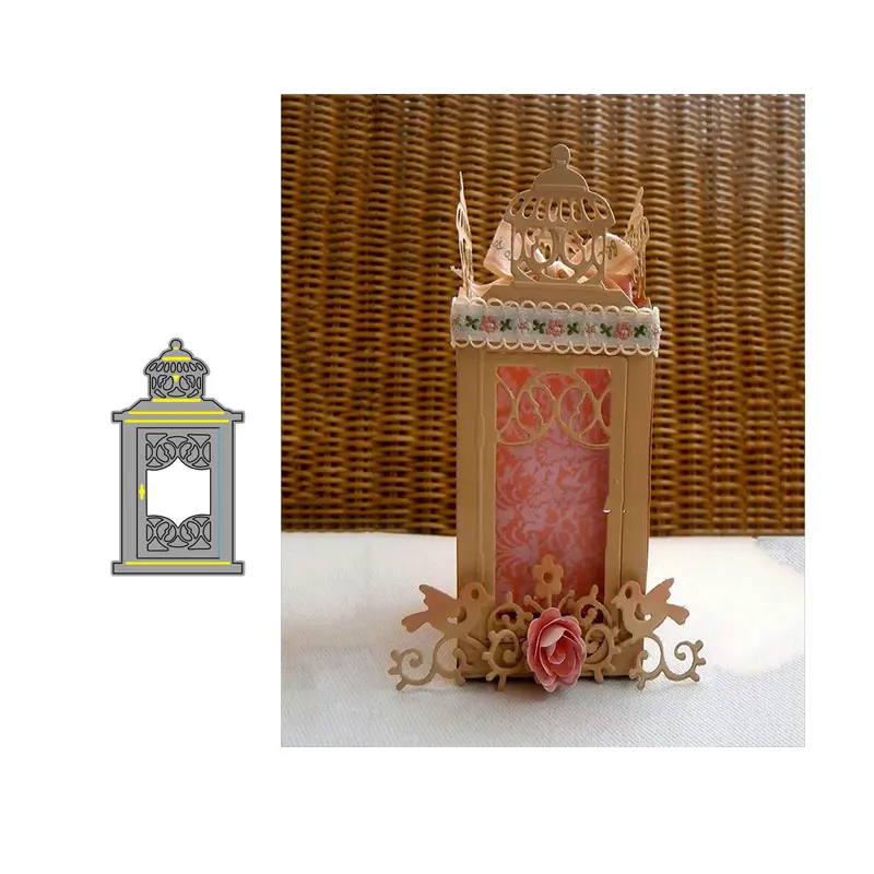 

JC Metal Cutting Dies Scrapbooking Candle Cover Frame 2020 Die Cut Greeting Card Make Stencil Craft Knife Mold Mould Decoration