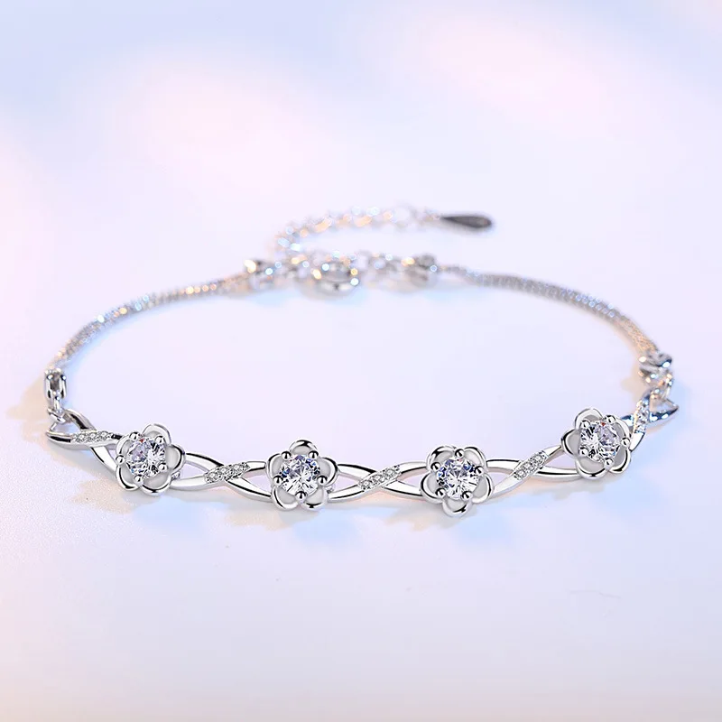  engraved sterling silver charm bracelets