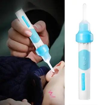 

Kids Adult LED Light Ear Cleaner Earwax Remover Safety Ear Pick Spoon Tool Set Easy collect earwax convenient for easy cleaning