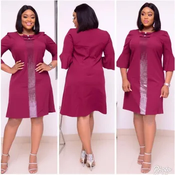 

African Dresses For Women African Clothes Africa Dress Print Dashiki Ladies Clothing Ankara Plus Size Africa Women Dress