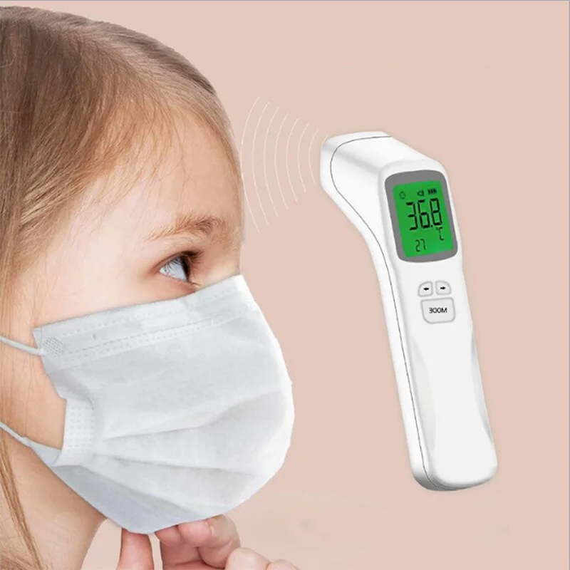 

No Touch Digital IR Infrared Forehead Thermometer Gun Adult LCD Body Measurement Ear Digital Measure Tool for Baby Adult